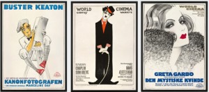 Oscarvinderne Keaton, Chaplin og Garbo
