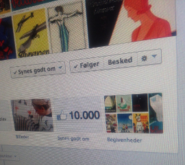 10.000 fans på Facebook