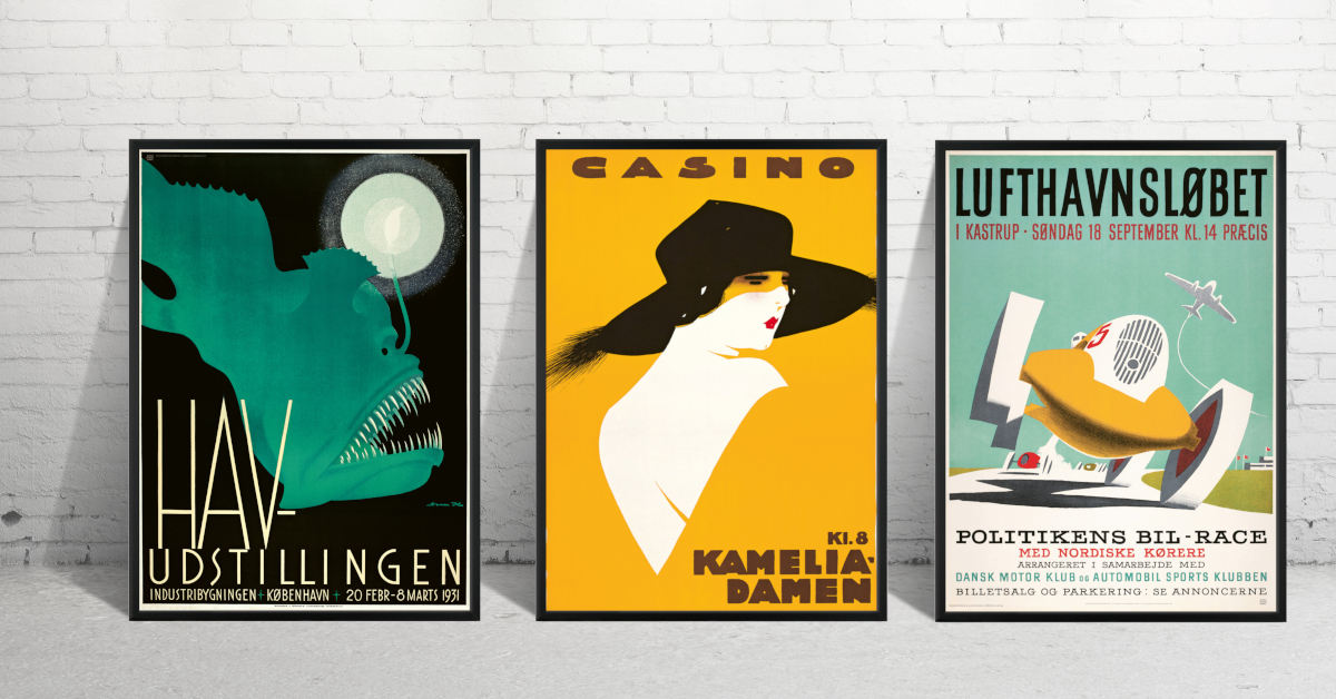 Dansk Plakatkunst relanceres Plakatsøjlen