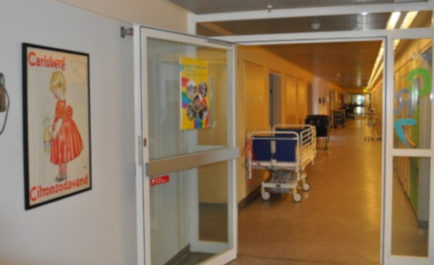 Plakater til hospitalets børneafdeling